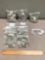1500pcs - Uninsulated Solid Ring Crimp Terminals