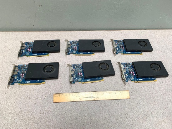 6pcs - Dell X1F5R / nVidia GeForce GTX 645 1GB PCIe Video Cards HDMI DP DVI