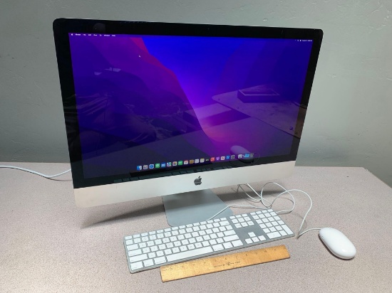 Apple iMac17,1 AIO Computer 27" LCD 3.2GHz Quad Intel i5 32GB 1TB AMD Radeon Monterey