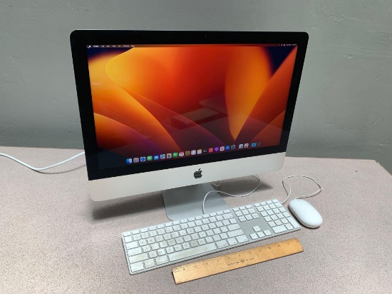 Apple iMac18,2 21.5" LCD AIO Computer 3GHz Quad Core Intel i5 8GB 500GB Radeon Ventura