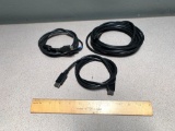 3pcs - Video Cables / HDMI / Display Port