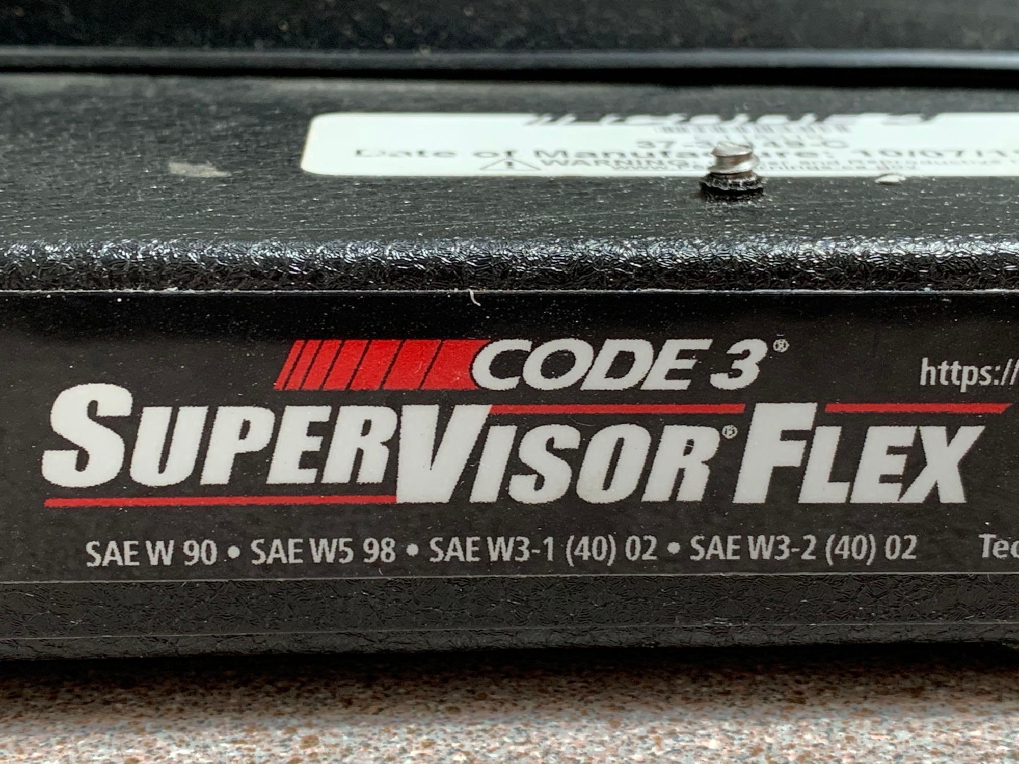 CODE 3 SuperVisor Flex Windshield Mounted | Proxibid
