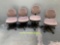 4pcs - Rolling Office Chairs