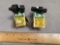 2pcs - GreenLee Round Metal Punch Sets