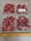 375.pcs - Red Ring Crimp Terminals 8 AWG #10