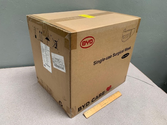 2000pcs - BYD Care Single Use Surgical Masks