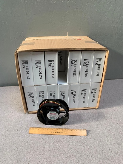 28pcs - Mechatronics MA1751X24B2 24VDC Ball Bearing Axial Fans - NEW
