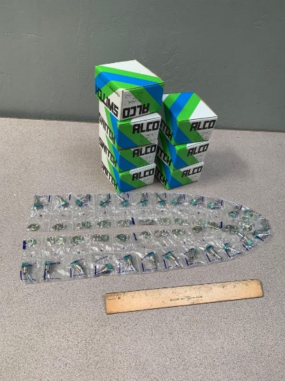 8boxes - Alco MTG126D SPDT Panel Mount Toggle Switches NEW