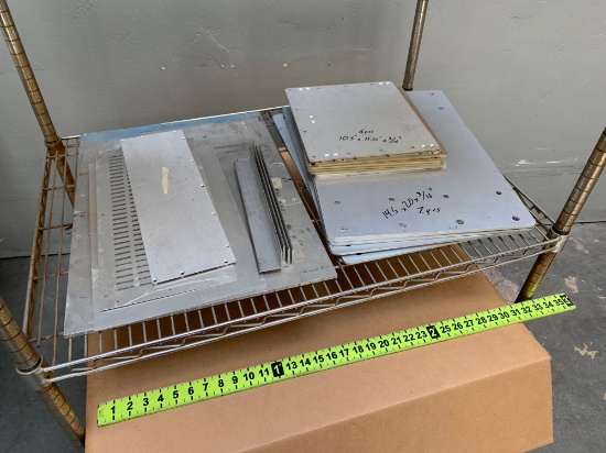 Aluminum Plates Different Sizes