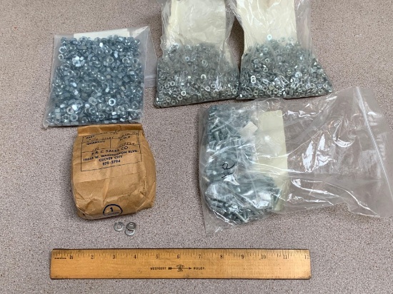 Mixed Hardware / Nuts / Washers / Press-in Threaded Bolts