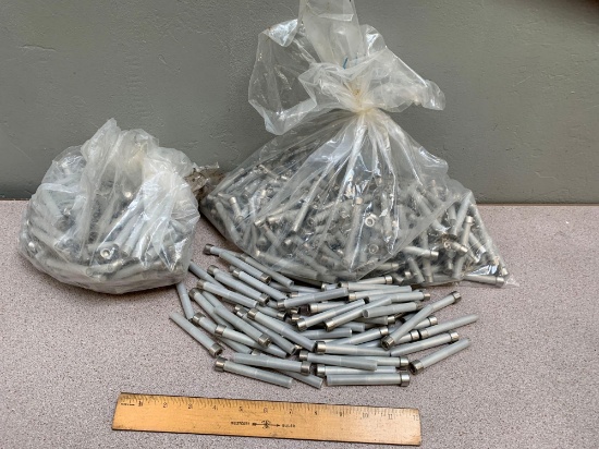 Stainless Steel Hex Cap Bolts - 200pcs.