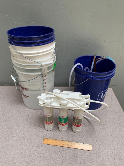 Buckets / Water Filter & Copper Cooling Ring