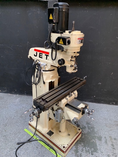 Jet Vertical Milling Machine JVM-836-1 1.5HP 115V - 1PH