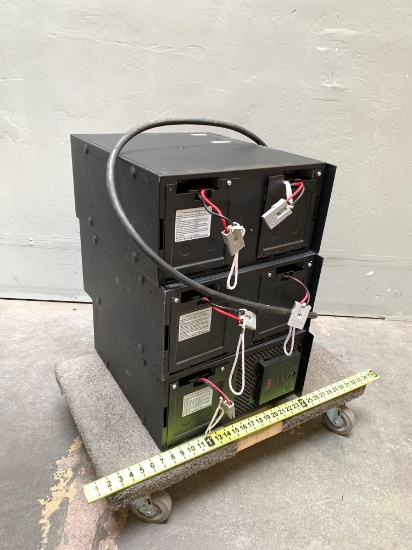 3pcs - APC Smart-UPS 3000XL 3000VA 120V UPS & External Battery Packs