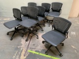 Rolling Office Computer Chairs Office Master 8pcs