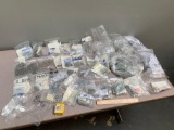 HUGE Mixed Hardware Lot / Nuts / Bolts / Bushings / Threaded Standoff / Washers
