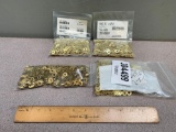 3900+pcs - Hayes Bolt & Supply Brass Flat Washers 1/4 x 1/2 x 0.063