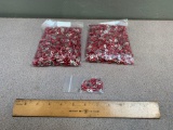 2,000+pcs - Red Ring Crimp Terminals #6 22-16AWG