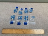 140pcs - Blue Ring Crimp Terminals #10 16-14AWG