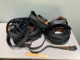 37pcs - Bianchi Leather Security / Police Belts Different Sizes