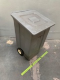Rubbermaid Rolling Trash Can
