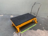 Wesco 272973 2200lbs Capacity Heavy Duty Scissors Lift Table