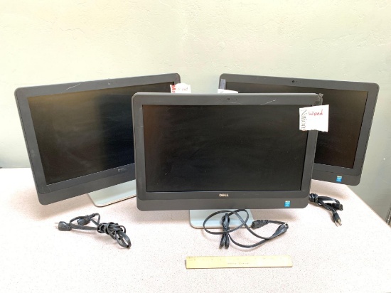 3pcs - Dell Optiplex 9020 AIO Computers Intel i5-4570 2.9GHz 8GB 500 GB NO OS