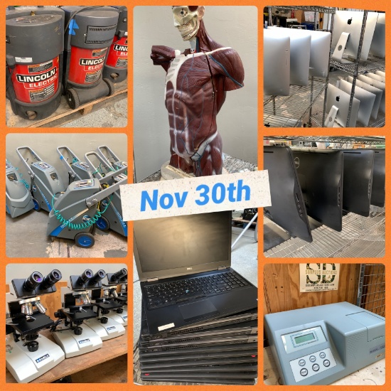 Nov 30th Electronics and MORE!