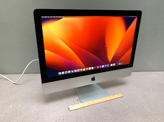 Apple iMac 21.5" AIO PC Intel i5 7th Gen Quad 3GHz 8GB 500GB Radeon 2GB Ventura 13.0