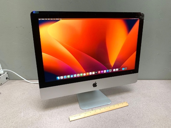 Apple iMac 21.5" AIO PC Intel i5 7th Gen Quad 3GHz 8GB 500GB small chip