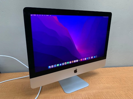 Apple A1418 iMac 21.5" AIO Computer Intel i7-5775 3.3GHz Quad 16GB 500GB SSD Monterey