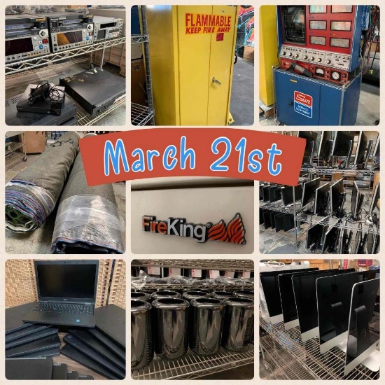 March 21st Electronics and MORE!