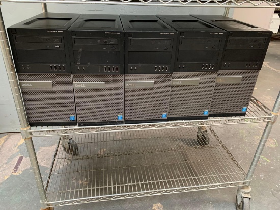 5pcs - Dell Optiplex 9020 Mini Tower Computers Intel i7-4770 3.4GHz 32GB 320GB NO OS nVIdia HDMI