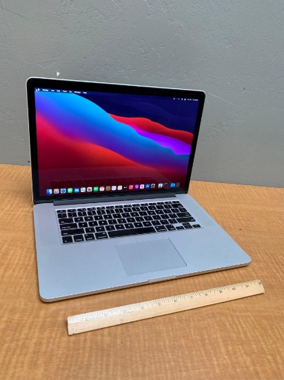 Apple A1398 MacBookPro11,2 15.4" Intel i7-4750 2.0GHz 8GB 251GB SSD Wifi BT BigSur 2013