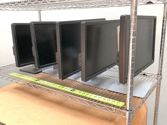 5pcs - Dell 22" & 24" LCD Computer Monitors P2212Hb P2412Hb