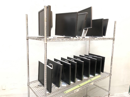 15pcs - Dell 1907FPc 19" LCD Computer Monitors