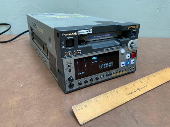 Panasonic AJ-SD93P Half Rack DVCPRO 50 DV DVCAM Cassette Recorder & Player