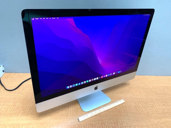 Apple A1419 iMac17,1 27" Intel i7-6700K 4.0GHz 16GB 1TB AMD 2GB Wifi BT Monterey 2015 FAIR