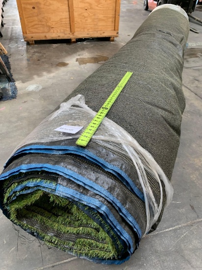 ONE 15ft wide Artificial Turf Roll Astro Turf/Fake Grass 15' x 80' x 1.25"-1.3" pile height...800lbs