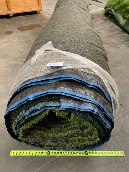 ONE 15ft wide Artificial Turf Roll Astro Turf/Fake Grass 15' x 80' x 1.25"-1.3" pile height...800lbs