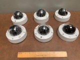6pcs - Axis P3228-LV 4k Dome IP Cameras