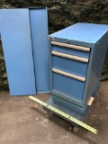 3pcs - Lista 3 Drawers Tool Storage Cabinet & 2 Steel Panels
