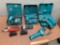 Mixed Battery Powered Tools / Makita Drills / Makita Reciprocating Saw / B&D Screwdrivers