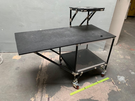 CREFORM Japan Rolling Utility Plastic Workbench 60" x 27.5" x 49.5"