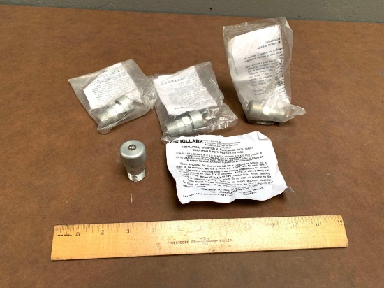 4pcs - Killark KB1B Conduit Breather Fittings 1/2" NPT