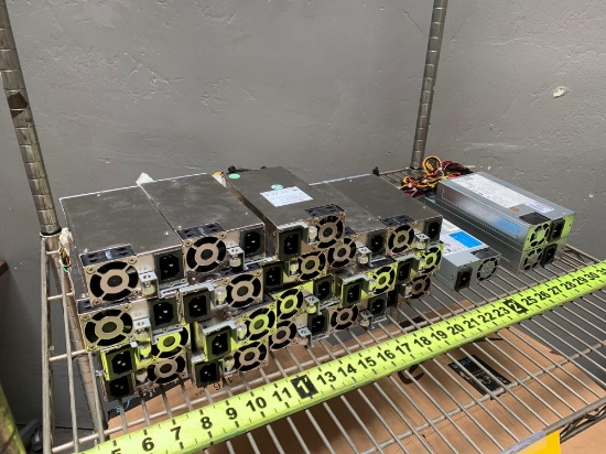 21pcs - Mixed RackMount Servers / Switches DC Power Supplies / SuperMicro / Seasonic