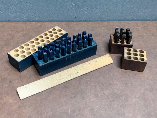 Capital Letters & Numbers Punch Sets