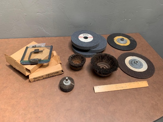 Bench Grinder Supplies / Cut-off Wheels / Vitek Grinding Wheel / Wire Brush / Eye Shield