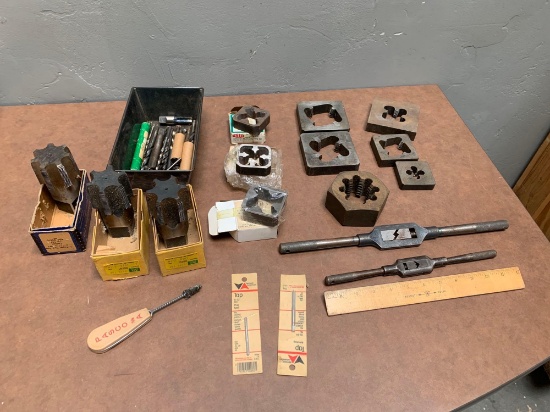 Assorted Pipe Taps & Dies