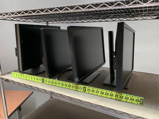 4pcs - Dell 22" LCD Monitors / P2210t / P2213t / 2208WFPt / 2209WAf